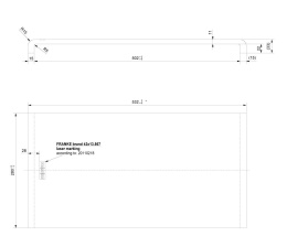 Разделочная доска Franke 112.0595.334/ Best, Разделочная доска, бамбук