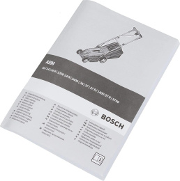 Газонокосилка электрическая Bosch UniversalRotak 34-405,  34см, несамоходная [06008a6401]