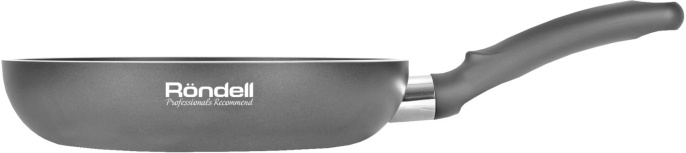 Сковорода Rondell Drive RDA-884 круглая 24см покрытие: Xylan Plus ручка несъемная без крышки серый