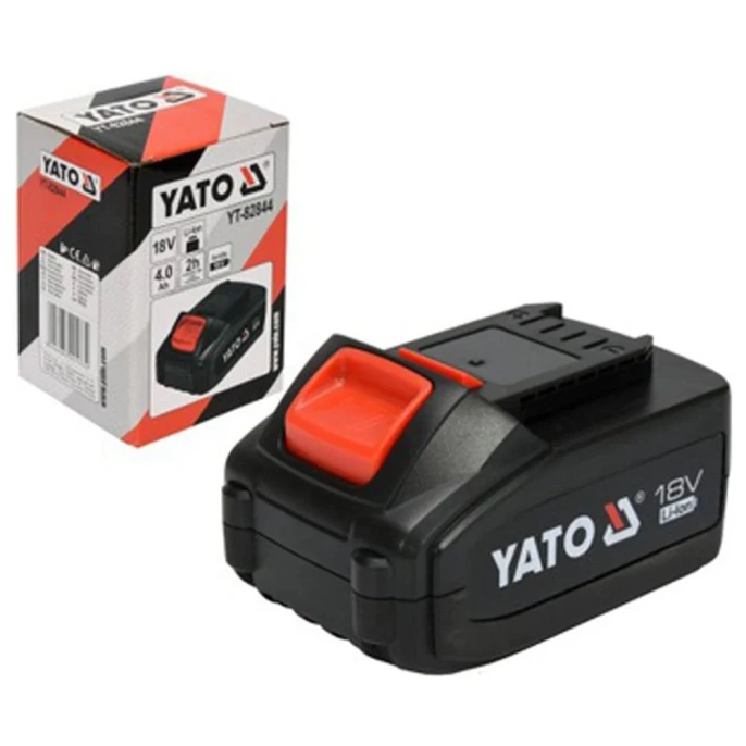 Аккумулятор YATO 18 В, 4.0 Ач, литий-ионный YT-828463