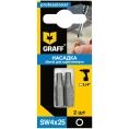 Шестигранная бита GRAFF (HEX)SW 4x25 мм 410425