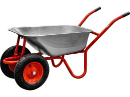 Тачка строительная HDC HD-W402 120л, 400кг, 2 пневмоколеса 4.00-8 HD6410-1