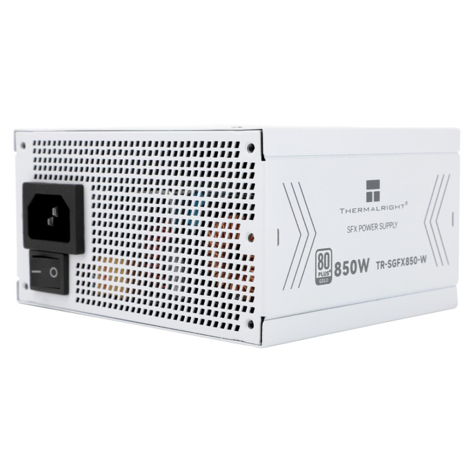 Блок питания 850W/ Power Supply Thermalright, 850W 80+ Gold SFX, 3.1, PCIe 5.1, Full modular, 1x24 20+4 pin, 1xCPU 8 4+4 pin, 2xPCIe*2 8 6+2 pin, 1x12VHPWR PCIe 5.1 12+4pin 600mm, 3xSATA3, 3xMOLEX4pin, Active, 92x92mm, 100x125x64mm, APFC, OPP, OVP, OTP, (
