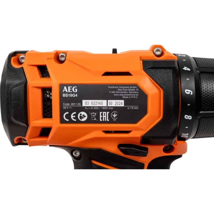 Дрель-шуруповерт AEG BS18G4-202C 4935478630