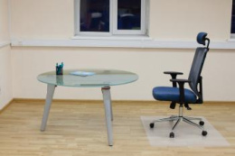 Коврик напольный Бюрократ 120-90, 120х90см, для паркета/ламината, прямоугольный, полипропилен, матовый [-1019202]