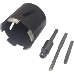 Сверло алмазное сегментное с переходником SDS+ по бетону 82х10 мм SKYWER SK-САСС82