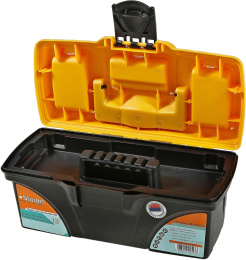 Ящик для инструментов Sturm! TBPROF13 7л 1отд. черный/оранжевый