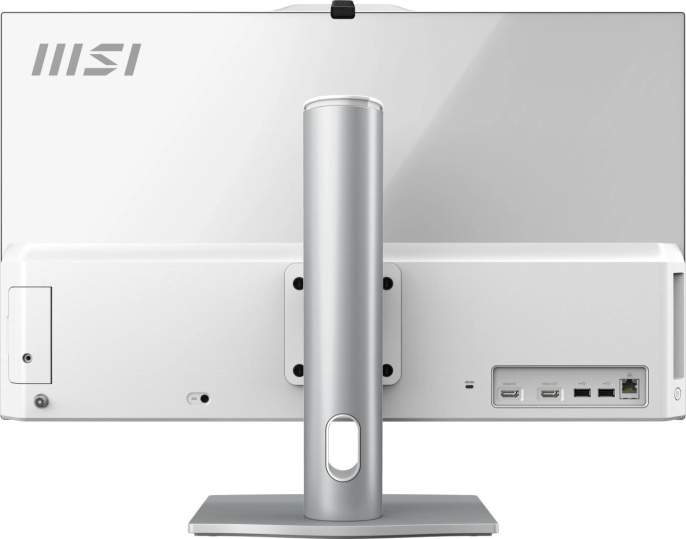 Моноблок MSI Modern AM242P 1M AiO 23,8" FHD (1920x1080)IPS AG Non-touch, Core i3-100U (1.2GHz), 8Gb DDR5(1*8GB), 512GB SSD M.2, Intel UHD, WiFi, BT, camera, WirelessKB&mouse Eng/Rus, No OS,1y,White