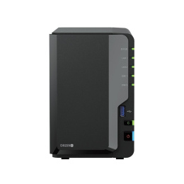 Сетевое хранилище NAS Synology DS225+ 2-bay настольный Celeron J4125