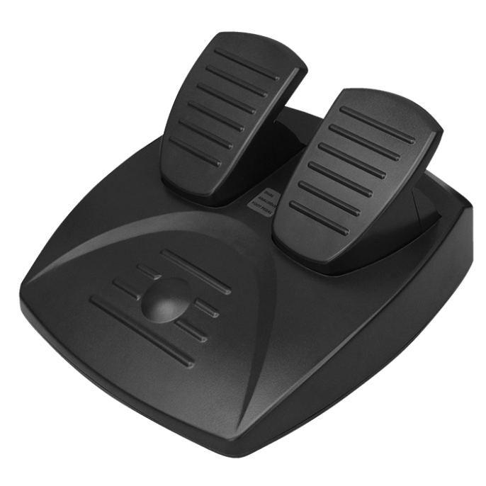 Руль SVEN GC-W300 педали, вибро, лепестки, D-pad, 10 кл, резин. вставки, PC