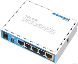 Роутер беспроводной MikroTik hAP (RB951UI-2ND) N300 10/100BASE-TX белый