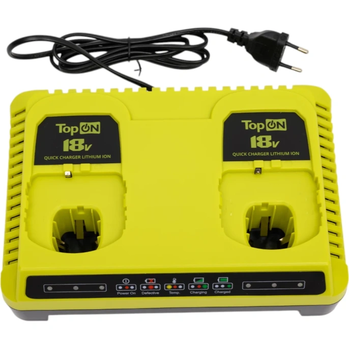 Зарядное устройство для аккумуляторов Ryobi RC18240 ONE+ 12V-18V TopOn TOP-RC18240