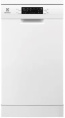 Посудомоечная машина Electrolux ESS42220SW, узкая, напольная, 44.6см, загрузка 9 комплектов, белая