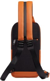 Рюкзак слинг Piquadro Corner 2.0 CA6466C2OW/CU оранжевый полиуретан