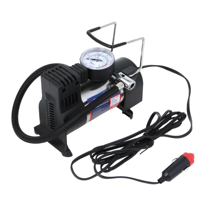 Компрессор автомобильный РОКОТ Торнадо, 35 л/мин, 90 Вт, 12В, провод 2,7м + переходники 713-121