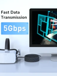 Кабель передачи данных CABLETIME CA43N (CT-VRC-AG3) 3 м, USB3.0 VR для Oculus Quest 2