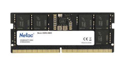 Оперативная память NETAC Basic NTBSD5N48SP-16 DDR5 - 1x 16ГБ 4800МГц, для ноутбуков SO-DIMM , Ret, original