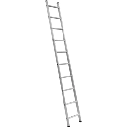 Алюминиевая лестница Scala односекционная приставная 1х10 ступеней. Серия SC 1010 SC1010