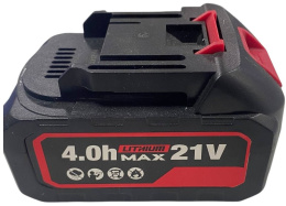 Аккумулятор Edon UAB-21/4.0 21В/4 Ач Li-ion, для строительного инструмента, совместим с Edon, 21 В, 4 А·ч, 1 аккумулятор в наборе