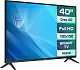 Телевизор LED Prestigio 40" PTV40SS04YCISBK черный FULL HD 50Hz DVB-T DVB-T2 DVB-C DVB-S2 USB WiFi Smart TV (RUS)