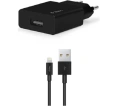 Зарядное устройство сетевое TTEC SmartCharger Travel Charger 2.1A With Lightning Cable - Black 2SCS20LS