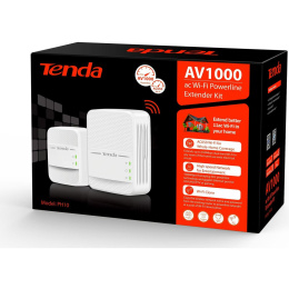 TENDA PH10 AV1000 комплект гигабитных Wi-Fi Powerline адаптеров AC стандарта
