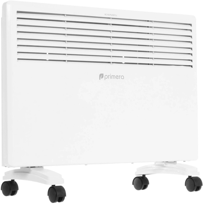 Конвектор PRIMERA PHP-1500-MWB,  1500Вт,  с терморегулятором, белый