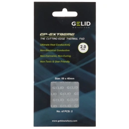 Термоинтерфейс GELID GP-Extreme Thermal Pad Value Pack TP-VP01-D 80x40x2мм, 12 Вт/мК, 2шт