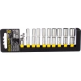 Набор удлиненных торцевых головок 1/4 SuperLock 10шт Berger BG BG2033