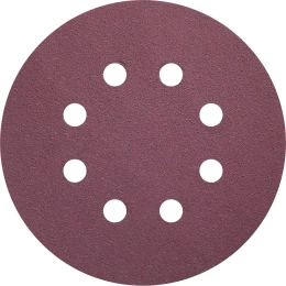 Круг шлифовальный на липучке siaspeed 1950 (5+1 шт; 125 мм; 8 отверстий; P80) sia Abrasives ss6-125-8-080