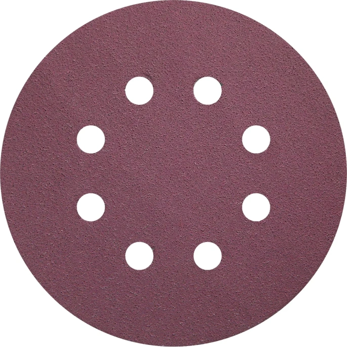 Круг шлифовальный на липучке siaspeed 1950 (5+1 шт; 125 мм; 8 отверстий; P80) sia Abrasives ss6-125-8-080