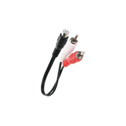 Кабель-разветвитель Telecom 1RCA /F/-2RCA/M/ TAV4355-0.2M