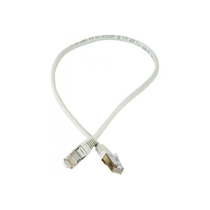 NEOMAX NM23001-010 Шнур коммут. FTP 1 м, cat.5е, серый, многожильный