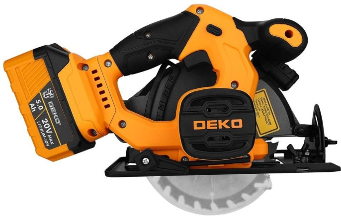Циркулярная пила дисковая Deko CSDU20 ручная D диска.:165мм 083-1104