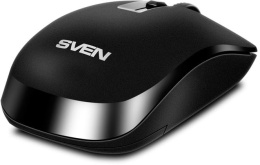 Беспроводная мышь SVEN RX-260W чёрная 2,4 GHz, 3+1кл. 800/1200/1600DPI, блист. SV-018160
