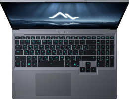 Ноутбук Maibenben X16C-i54455 Core i5 14450HX 16Gb SSD512Gb NVIDIA GeForce RTX5050 8Gb 16" IPS FHD+ (1920x1200) Windows 11 Home grey WiFi BT Cam 5200mAh (X16C-I544550F44HG4E10)