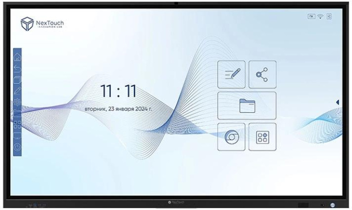 Интерактивная панель NexTouch NextPanel 75 IFCKV5INT75 75" IR Android Intel Core i5 DDR4 8Gb SSD 256Gb 4K 3840x2160 WiFi