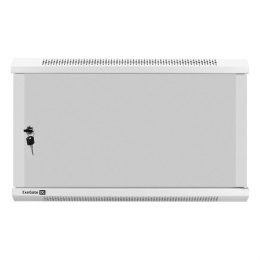 Exegate EX298612RUS Шкаф телекоммуникационный 19" настенный 6U ExeGate EC-WM-6U.600.M.GREY 19”, 6U, 600x600x370mm ШхГхВ , передняя дверь металл, съемные боковые панели, пыле- и влагозащита IP23, све
