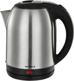Чайник электрический Supra KES-1823, 1.8л, металл/пластик