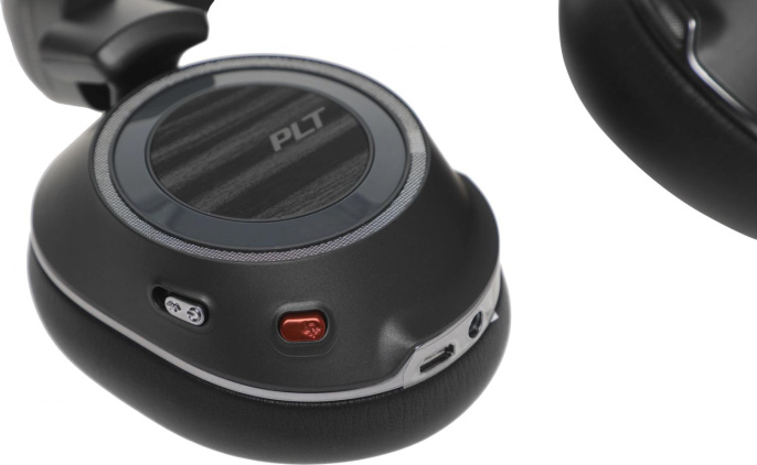 Гарнитура POLY B8200, для компьютера, мониторные, Bluetooth, черный [208769-01]