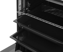Духовой шкаф электрический Gorenje BOS67371SYW,  77л,  дверца с 2 стеклами,  белый