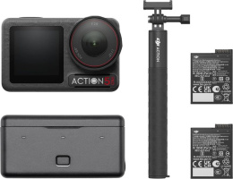 Экшн-камера Dji Osmo Action 5 Pro Adventure Combo 1xCMOS 12Mpix серый/черный (OA5P02)