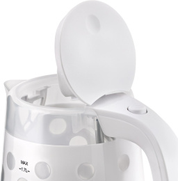 Чайник электрический Vitek VT-7048 1.7л. 2200Вт белый корпус: пластик