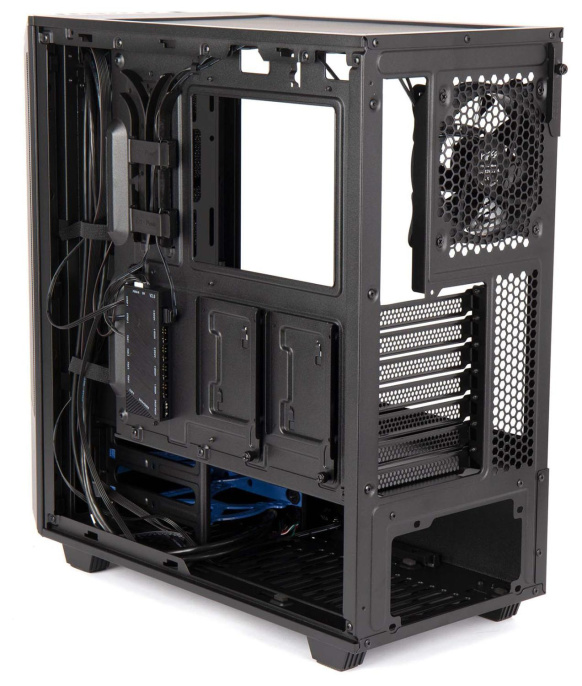 Корпус ATX HIPER PB81, Midi-Tower, без БП,  черный
