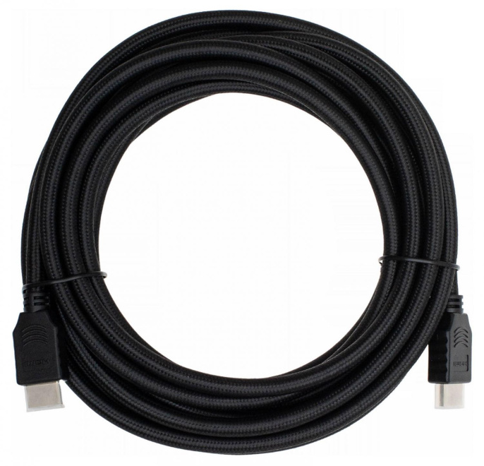 Кабель аудио-видео Cactus CS-HDMI.2-5 HDMI m /HDMI m 5м. позолоч.конт. черный