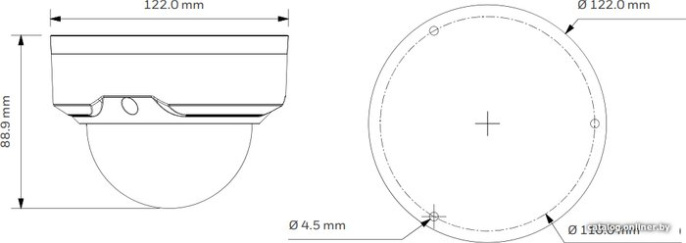 Камера видеонаблюдения Honeywell H4W2PRV2