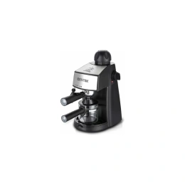 Кофеварка Centek Steel/Black эспрессо, капучинатор, 800Вт, 240мл, 3.5 Бар CT-1160