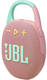 Колонка порт. JBL Clip 5 розовый 7W Mono BT 10м 1400mAh (15763845)