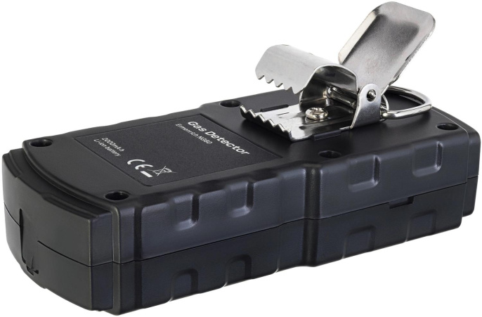 Детектор газа портативный ERMENRICH NG60, фиолетовый/ черный [84760]