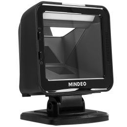 MINDEO MP8610 USB Сканер ШК с подставкой презентационный, 2D имидж, черный